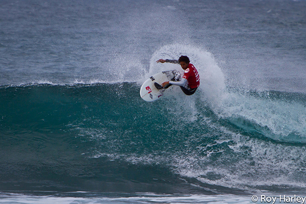 Mikey February - photo taken during the Billabong Pro. Photo: Roy Harley