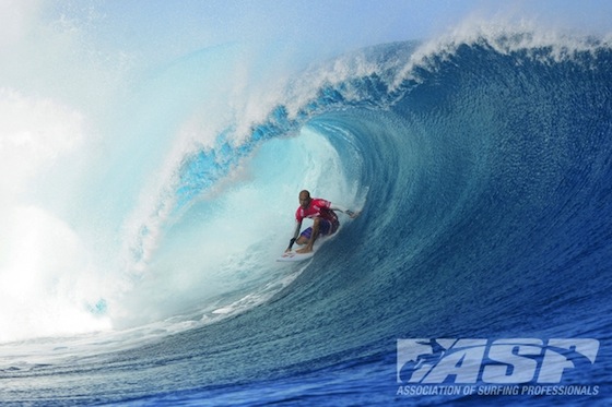 Kelly Slater (USA), 41, has won the Volcom Fiji Pro