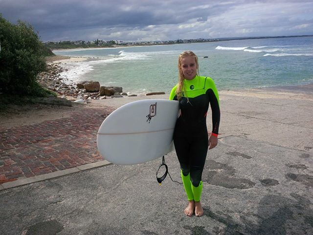 16 year-old Crystal Hulett from St Francis Bay