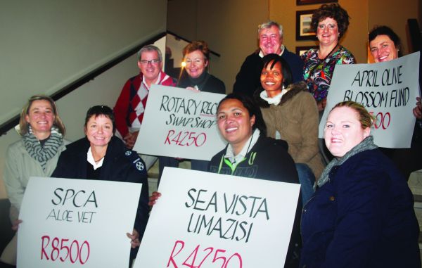 In the photo from left to right are: Top row: Mark Schwitter, Nell-Marie Le Roux; Middle Row: Jeff Clause, Liezl Clause, Phumza Nkwalase, Nerine Botha, Bottom Row: Rebecca Tilders, Mariska Herselman, Jolene Coetzer, Lynn Aitken.
