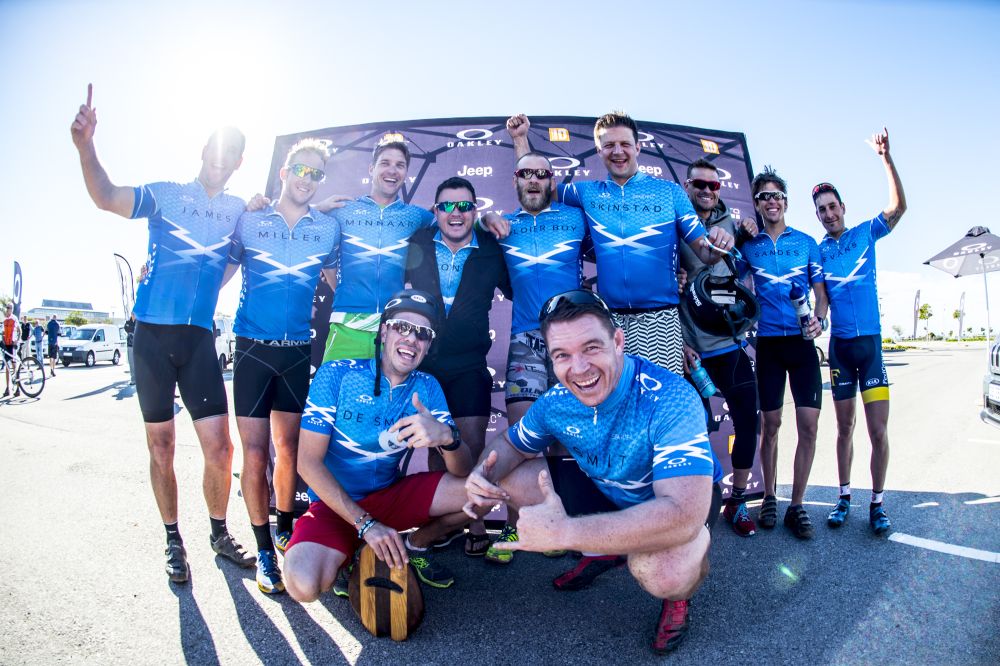 Competitors in the Mountain Bike event © Kolesky/Nikon/Lexar