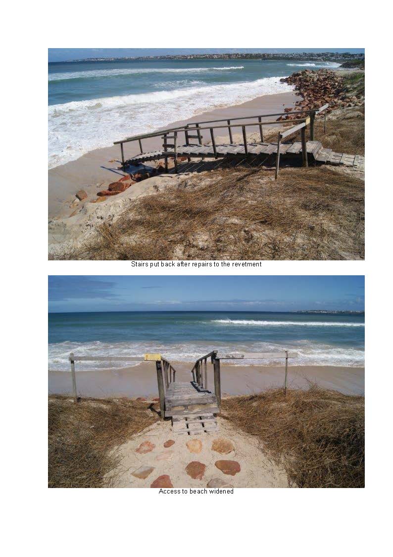 Revetment and stairs damage at Peter Crescent_Page_2