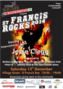 St francis Rocks Poster