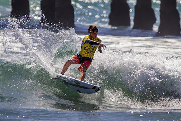 Griffin Colapinto (USA) has won the  Men's Junior at the Vans US Open of Surfing.