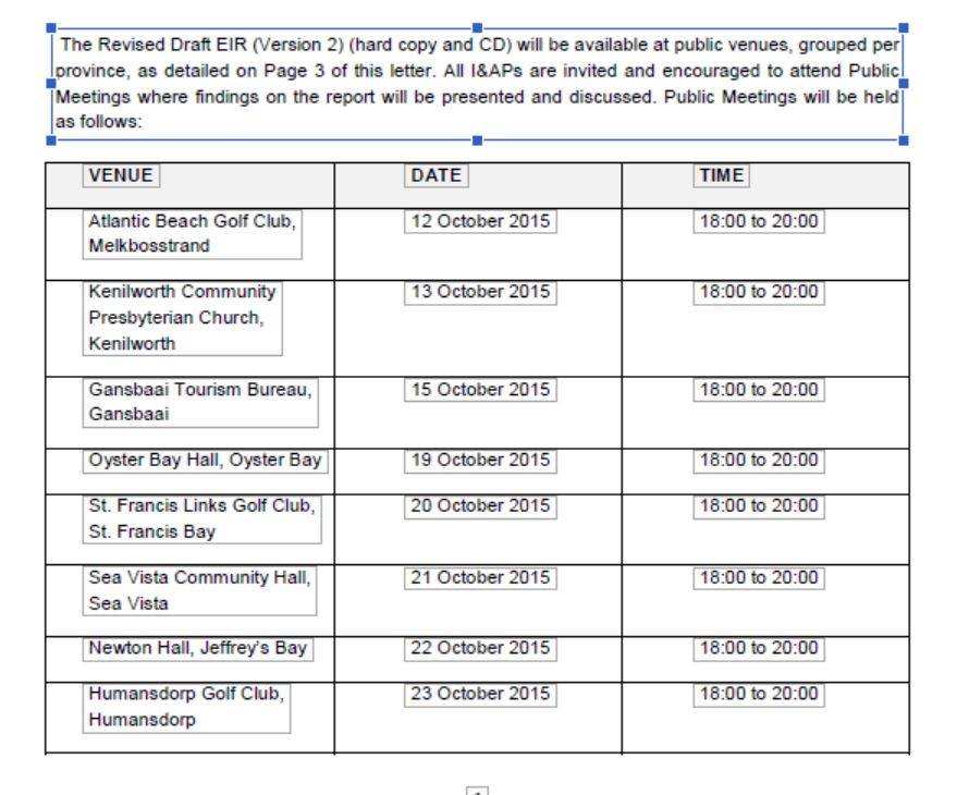 thyspunt public meetings 2015